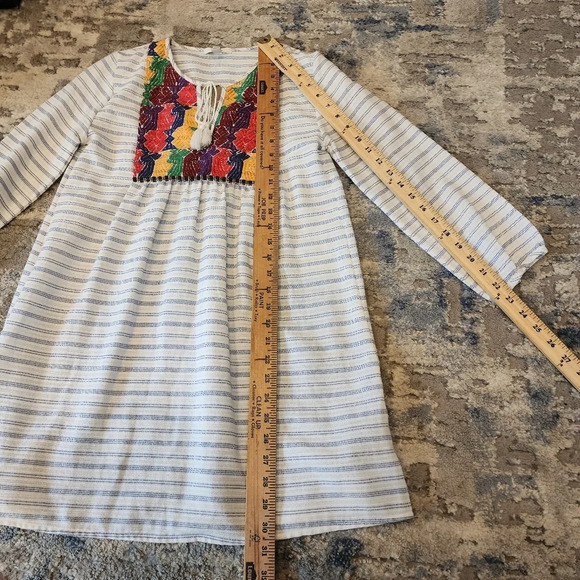 NWT J. Crew Embroidered Stripe Tunic. Women's size XXS - Picture 13 of 13
